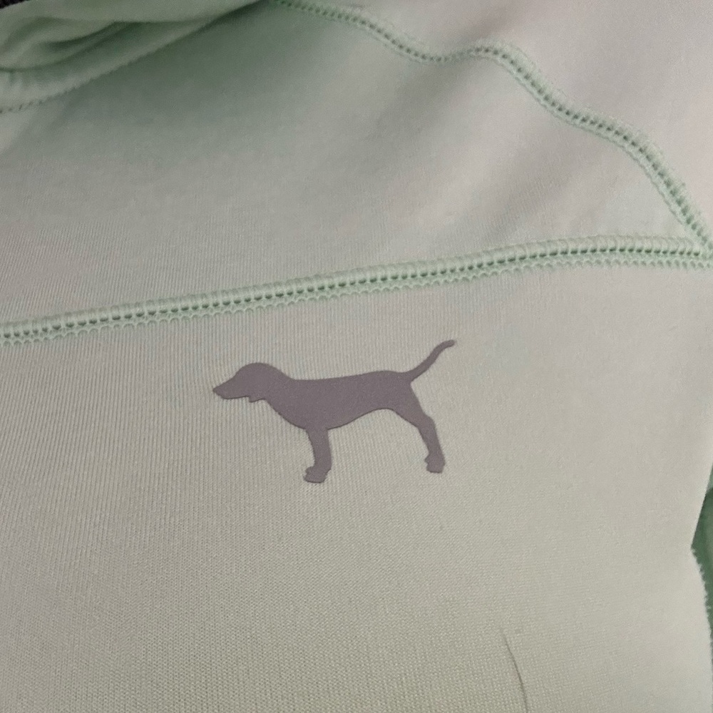 Pink Victoria’s Secret Mint green Workout Jacket Size XS - Picture 4 of 5